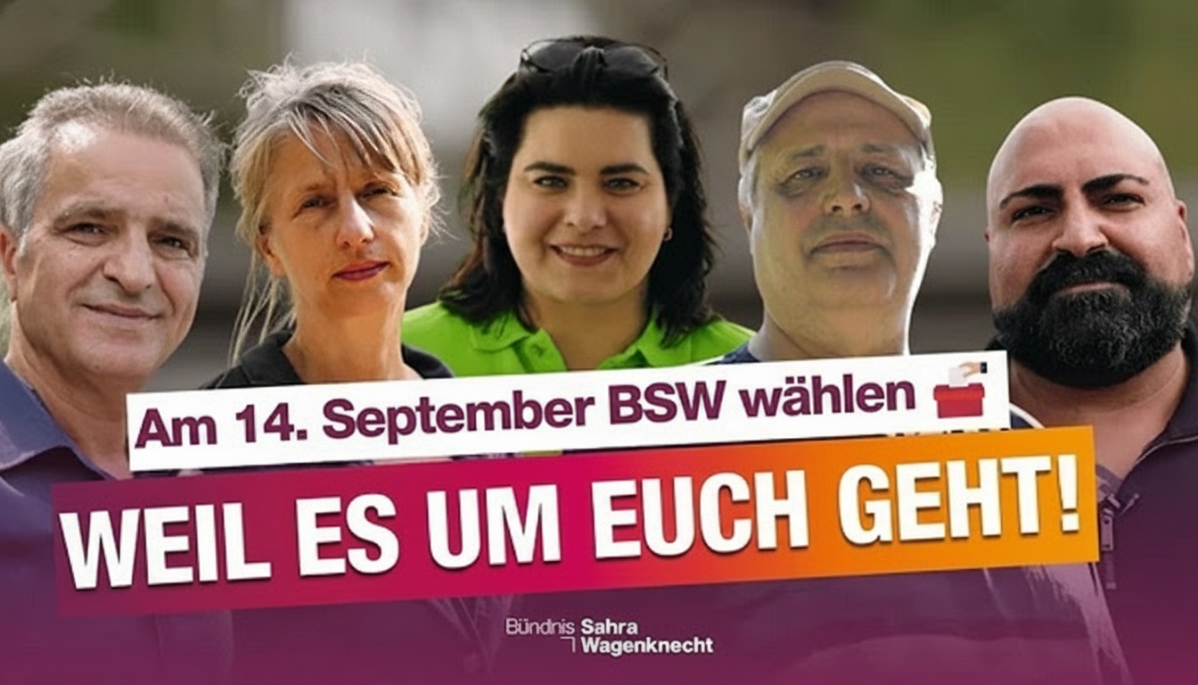 Der offizielle Wahlwerbespot zur Kommunalwahl ist live. Am 14. September BSW wählen!